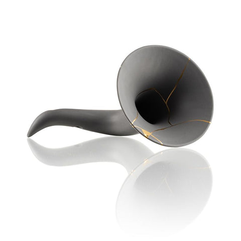 SCARAMAZ KINTSUGI MATT ART. 2563 CERAMICHE CRESCENTINI SCHWARZ