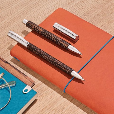 FABER CASTELL AMBITION ROLLERKUGELSCHREIBER AUS KOKOSHOLZ ART. 148120