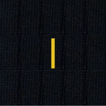 BLAUE HERRENSOCKEN MIT SENFGRAUEN INITIALEN - GRÖSSE 40/45 -I- 134-0-INDIVIDUAL SOCKS