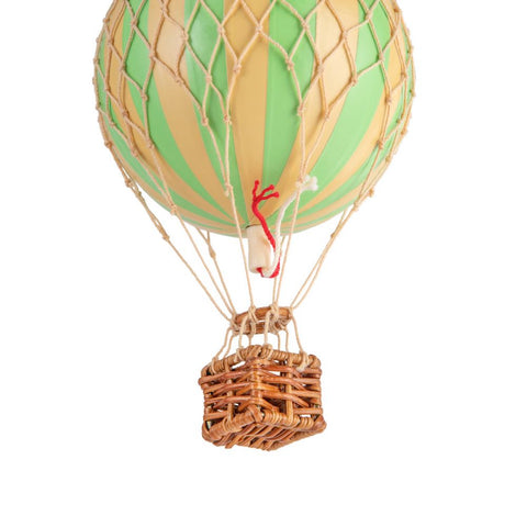 KLEINER GRÜNER HEISSLUFTBALLON AP160G AUTHENTISCHE MODELLE