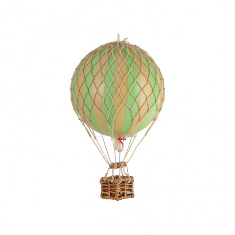 KLEINER GRÜNER HEISSLUFTBALLON AP160G AUTHENTISCHE MODELLE