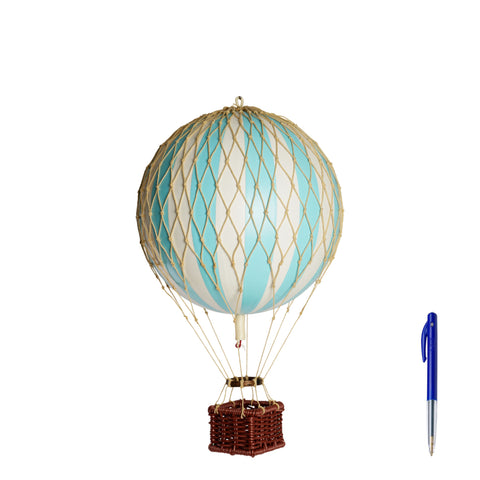 18 CM HELLBLAUER HEISSLUFTBALLON AP161BL AUTHENTISCHE MODELLE