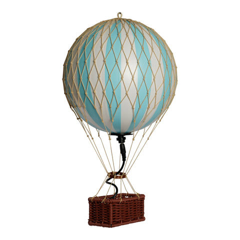 Heißluftballon M Blau 18 cm Klar LED Art.-Nr. AP161IBL Authentic Models Multicolor