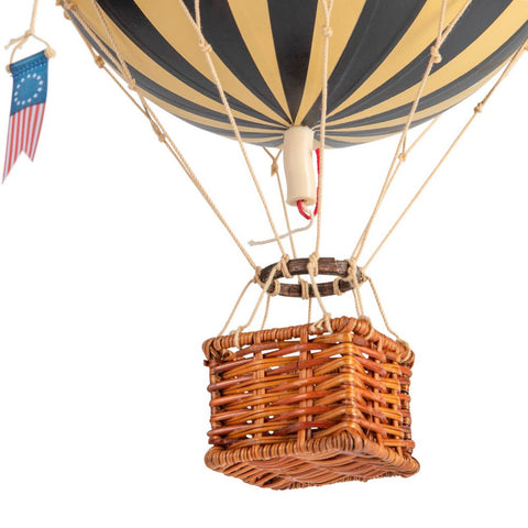 Heißluftballon 18 cm hellschwarz AP161K Authentische Modelle