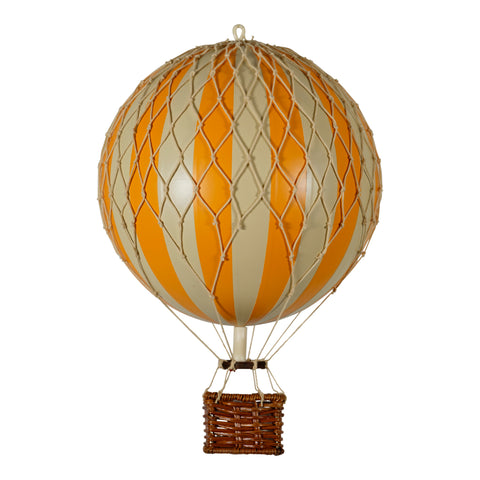 Heißluftballon 18cm AP161O Authentic Models Orange/Elfenbein