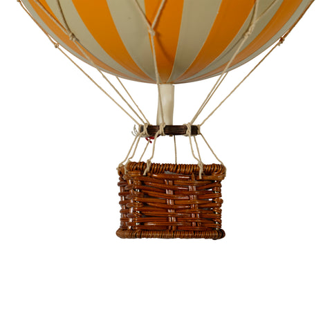 Heißluftballon 18cm AP161O Authentic Models Orange/Elfenbein
