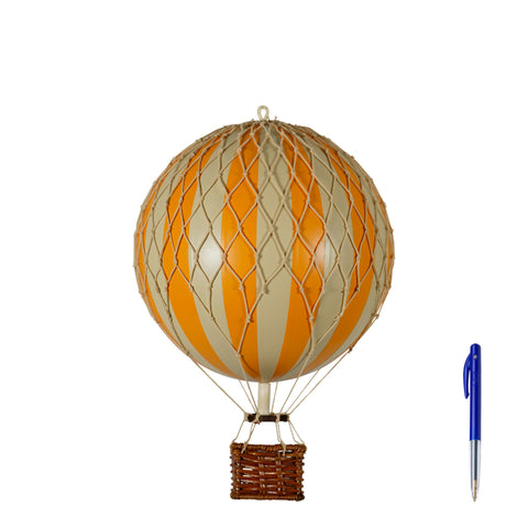 Heißluftballon 18cm AP161O Authentic Models Orange/Elfenbein