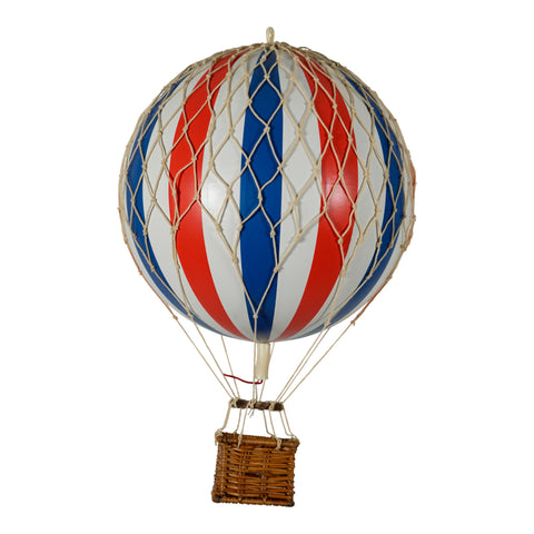 MONGOLFIERA AUTHENTIC MODELS  DIAMETRO 18 ROSSO-BIANCO-BLU ART AP161RWB