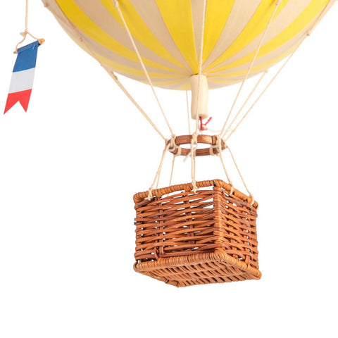 Heißluftballon 18 cm hellgelb AP161Y Authentische Modelle