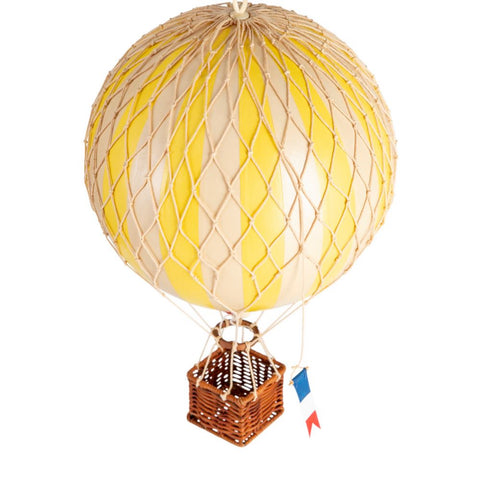 Heißluftballon 18 cm hellgelb AP161Y Authentische Modelle