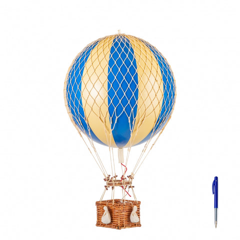 GROSSER BLAUER HEISSLUFTBALLON ART.AP163D AUTHENTISCHE MODELLE