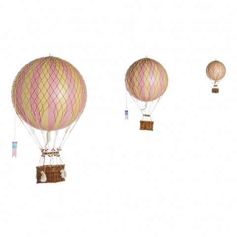 Heißluftballon 18 cm Hellrosa AP161P Authentische Modelle