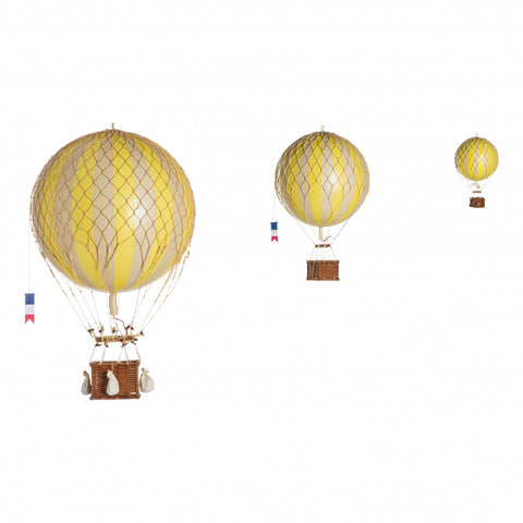 Heißluftballon 18 cm hellgelb AP161Y Authentische Modelle