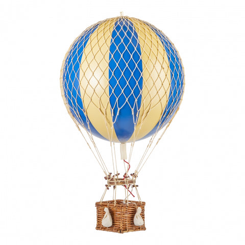 GROSSER BLAUER HEISSLUFTBALLON ART.AP163D AUTHENTISCHE MODELLE