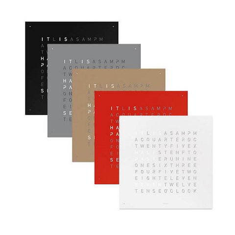 QLOCKTWO CLASSIC 45X45 QT4 WEISSES PANEL