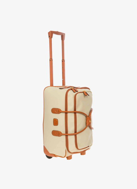 BORSONE CON RUOTE FIRENZE 55X25X32 BRIC'S BBJ15220.014 PANNA