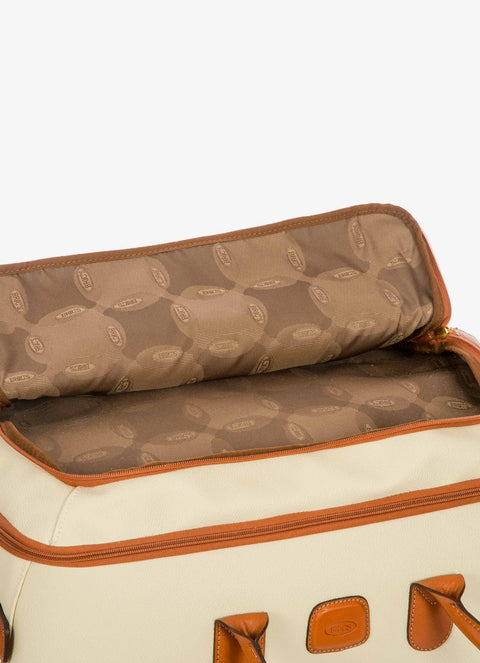 BORSONE CON RUOTE FIRENZE 55X25X32 BRIC'S BBJ15220.014 PANNA
