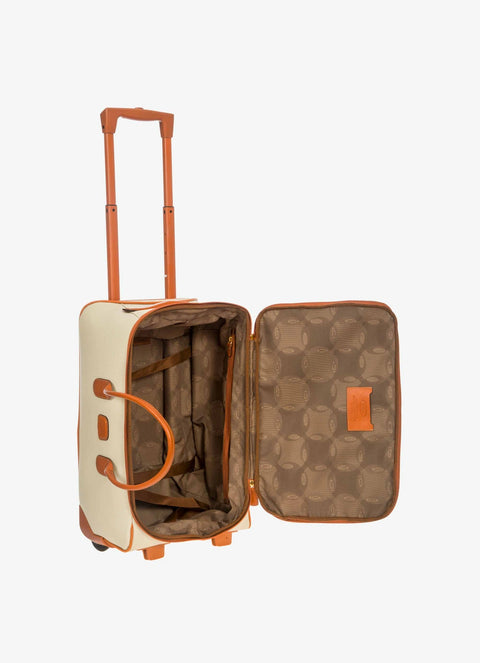 BORSONE CON RUOTE FIRENZE 55X25X32 BRIC'S BBJ15220.014 PANNA