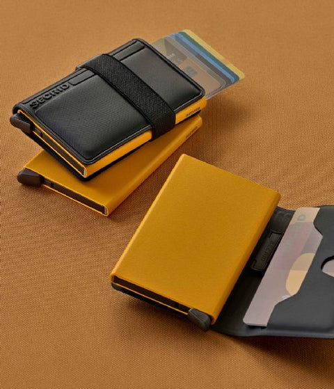 BANDWALLET SECRID TPU BLACK-OCHRE