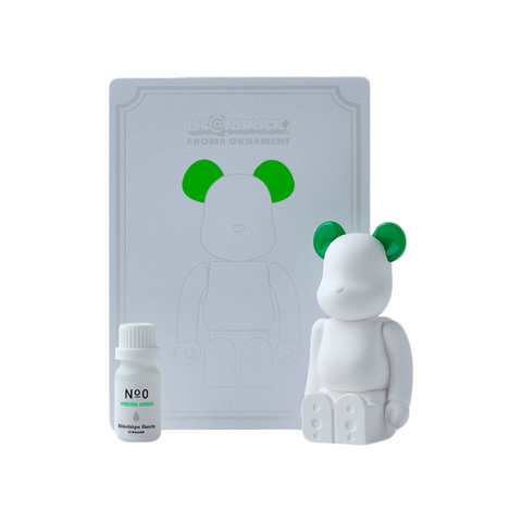 AROMA ORNAMENT BEARBRICK N 0 GRÜN BB-03-G BIBLIOTHEK DESIGN
