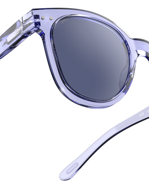 BRILLE SUN N ATHLETIC LILA BLAU LINSEN+0 IZIPIZI LILA