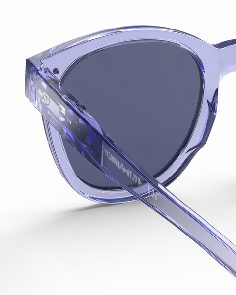 BRILLE SUN N ATHLETIC LILA BLAU LINSEN+0 IZIPIZI LILA