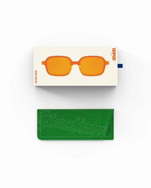 SUN PLAY BRILLE ATHLETIC LILA BLAU GLÄSER +0 IZIPIZI LILA