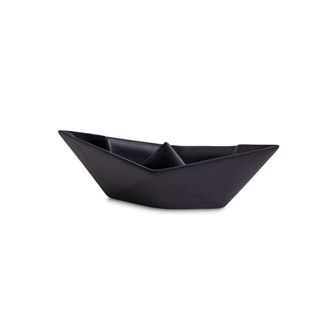 KLEINES ORIGAMI-BOOT MATTSCHWARZ CERAMICHE CRESCENTINI ART. 2370