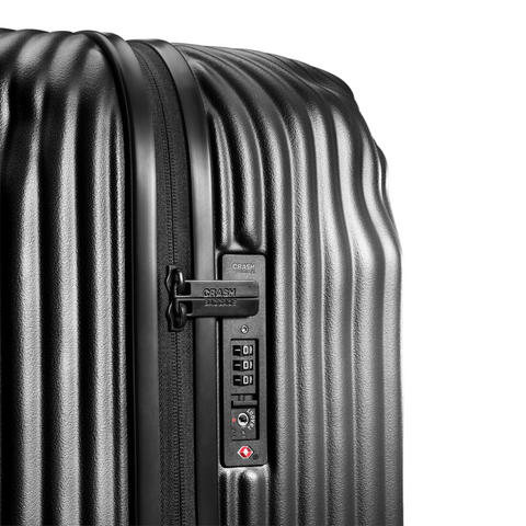 TROLLEY CRASH BAGGAGE STRIPE LARGE 100 LT 79X50X30 SCHWARZ CB153