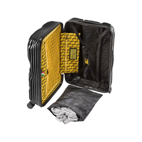 TROLLEY CRASH BAGGAGE STRIPE LARGE 100 LT 79X50X30 SCHWARZ CB153