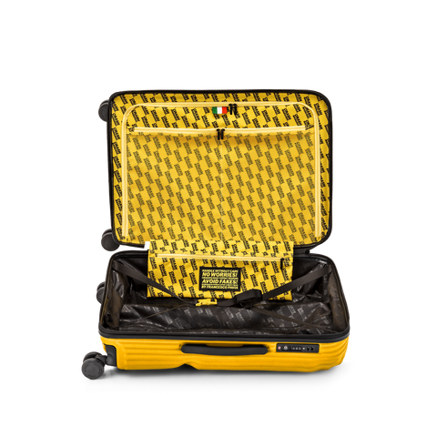 TROLLEY CRASH BAGGAGE STRIPE CB152 MEDIUM 04 GELB