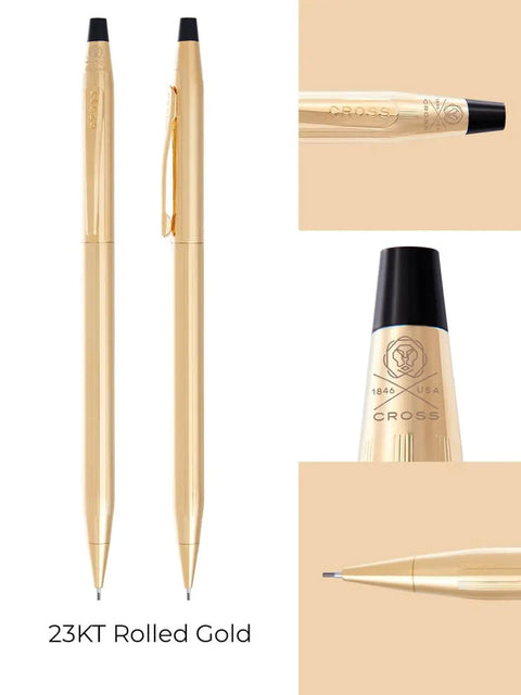 CENTURY GOLD DRUCKBLEISTIFT AT0083-156 KREUZ GOLD