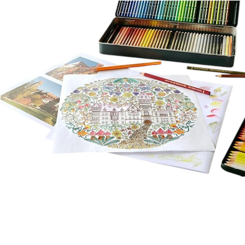 FABER CASTELL 110011 METALLETUI MIT 120 BUNTSTIFTEN