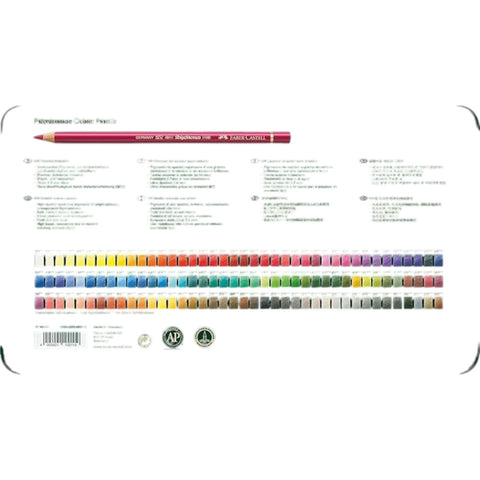 FABER CASTELL 110011 METALLETUI MIT 120 BUNTSTIFTEN