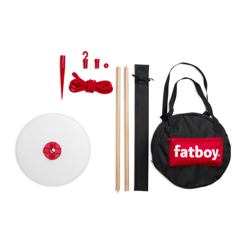THIERRY LE SWINGER RED FATBOY RED PENDELLEUCHTE