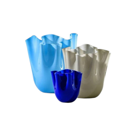 FAZZOLETTO VASE MK/LA/MK ART. FO370004000O0BSS VENINI MOKA