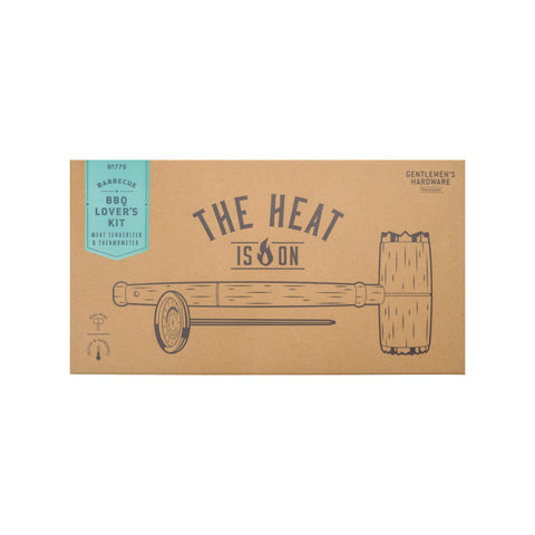 MEAT TENDERIZER AND THERMOMETER GEN779UK GENTLEMEN'S HARDWARE