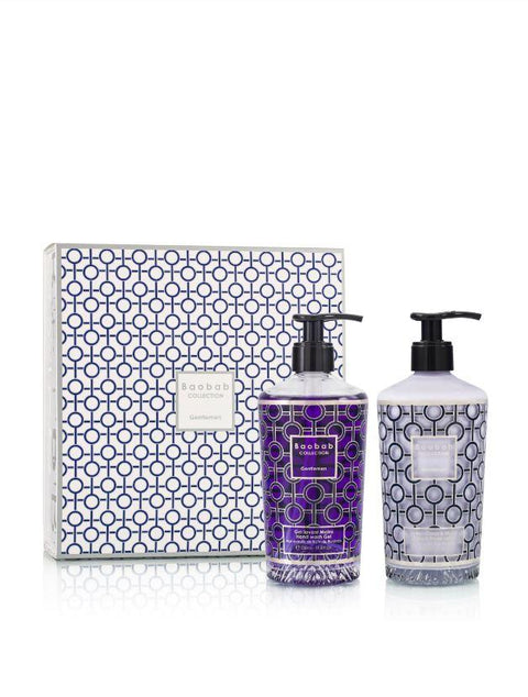 GIFT BOX GENTLEMEN BODY & HAND LOTION + HAND WASH GEL BAOBAB MULTICOLOR