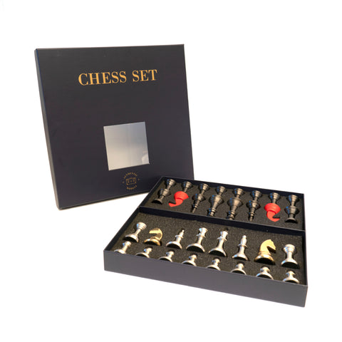 SCHACHSPIEL METALL GR033 AUTHENTISCHE MODELLE