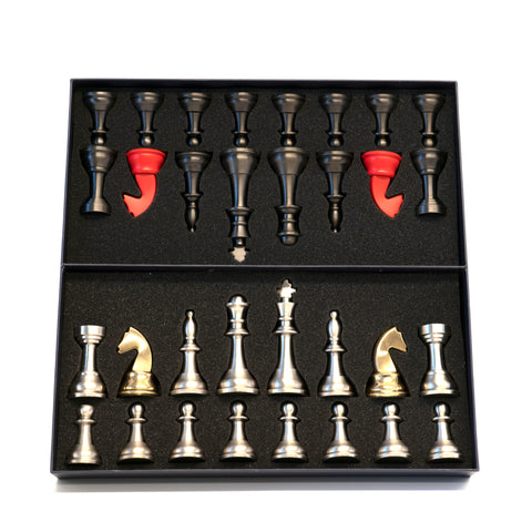 SCHACHSPIEL METALL GR033 AUTHENTISCHE MODELLE