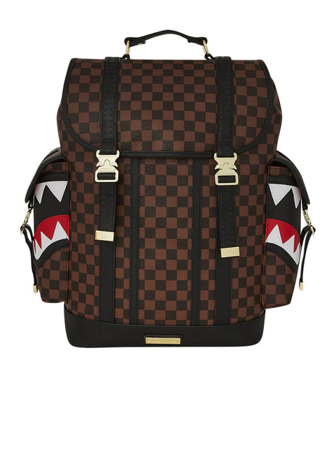 SAWTOOTH SHARKS IN PARIS MONTE CARLO RUCKSACK 910B7834NSZ SPRAYGROUND BRAUN