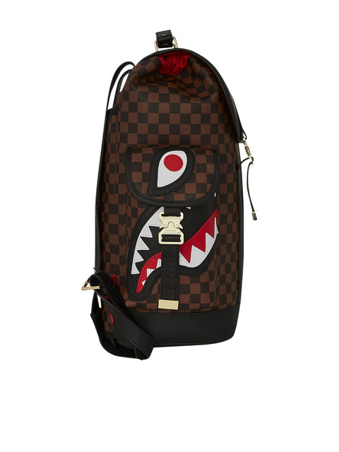 SAWTOOTH SHARKS IN PARIS MONTE CARLO RUCKSACK 910B7834NSZ SPRAYGROUND BRAUN