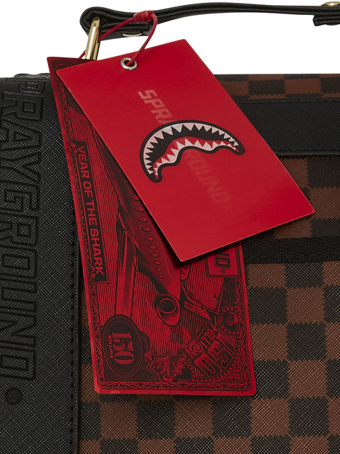 SAWTOOTH SHARKS IN PARIS MONTE CARLO RUCKSACK 910B7834NSZ SPRAYGROUND BRAUN