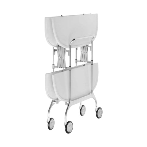GASTONE TROLLEY 04470/03 KARTELL WEISS