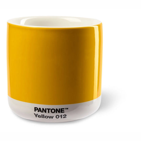 Milchbecher Thermobecher Gelb Pantone Art. 101020012 Kopenhagen Design Gelb