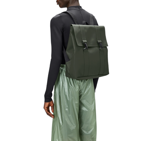 MSN BAG W3 13300 RAINS GRÜNER RUCKSACK