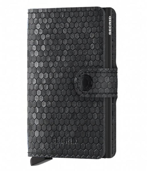 MINIWALLET SECRID HEXAGON SCHWARZ