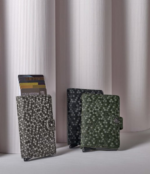 MINIWALLET SECRID HEXAGON SCHWARZ