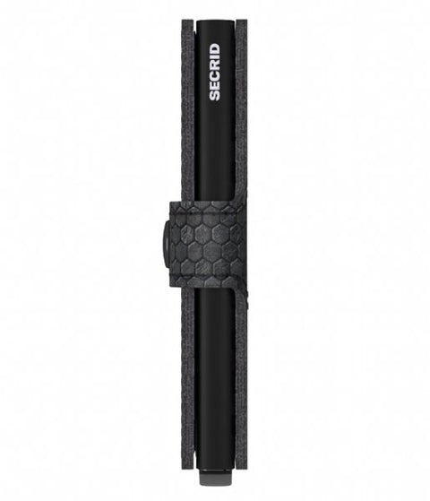 MINIWALLET SECRID HEXAGON SCHWARZ