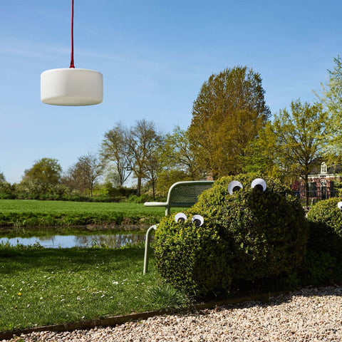 THIERRY LE SWINGER RED FATBOY RED PENDELLEUCHTE